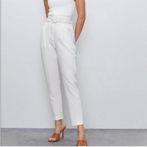 Aritzia Babaton Encore High Rise Belted Trouser